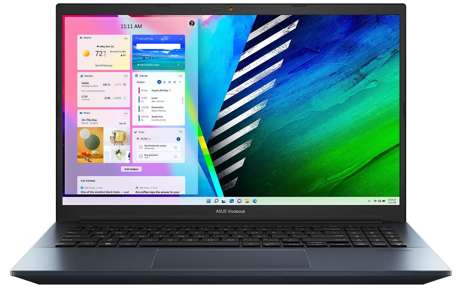 Asus VivoBook Pro 15 OLED M3500QC-L1461WS Laptop (AMD Hexa Core Ryzen 5/16 GB/512 GB SSD/Windows 11/4 GB)